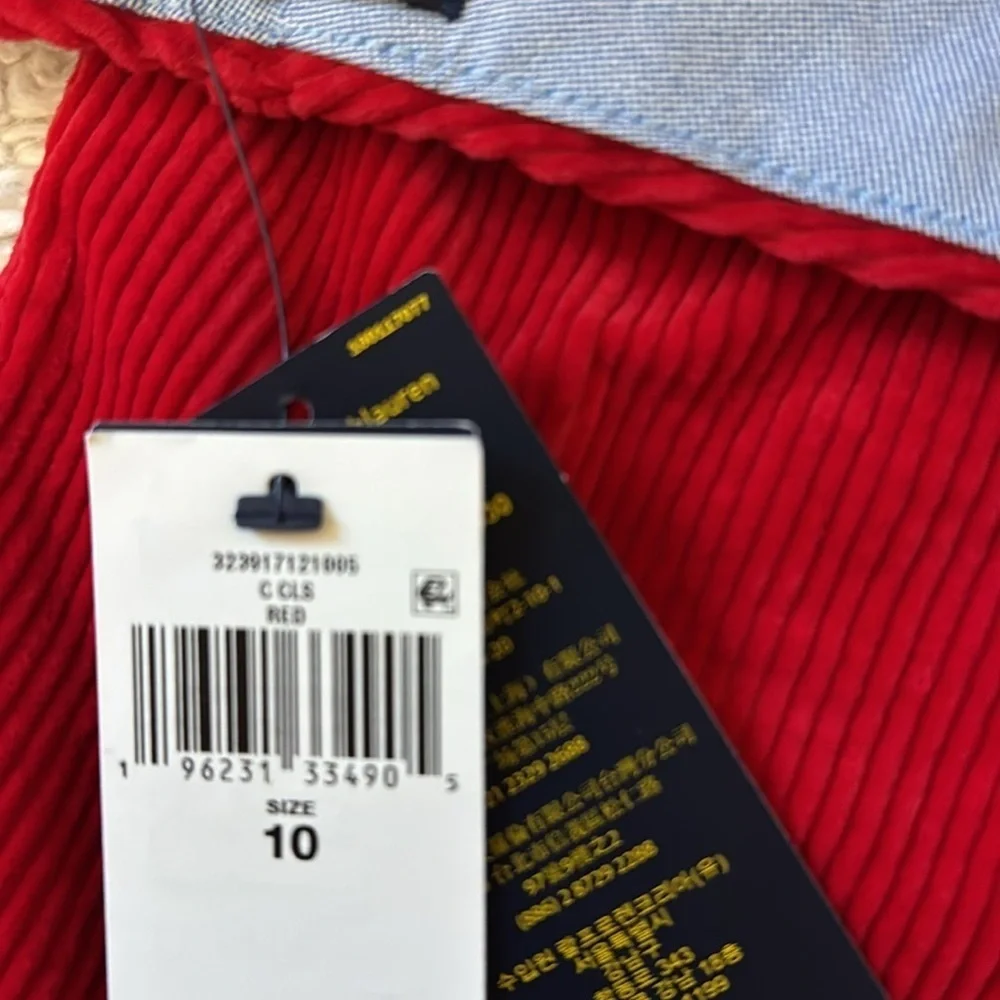 NWT Polo Ralph Lauren Straight Fit Corduroy Pants for boys size 10
